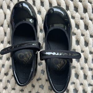 Stelle girls tap shoes size 12 little kids lightly worn